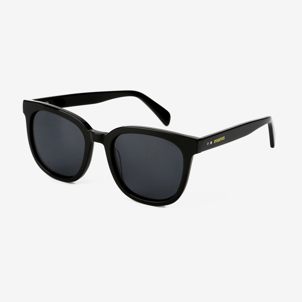 Manis Bellevue Black Angled - Sunglasses