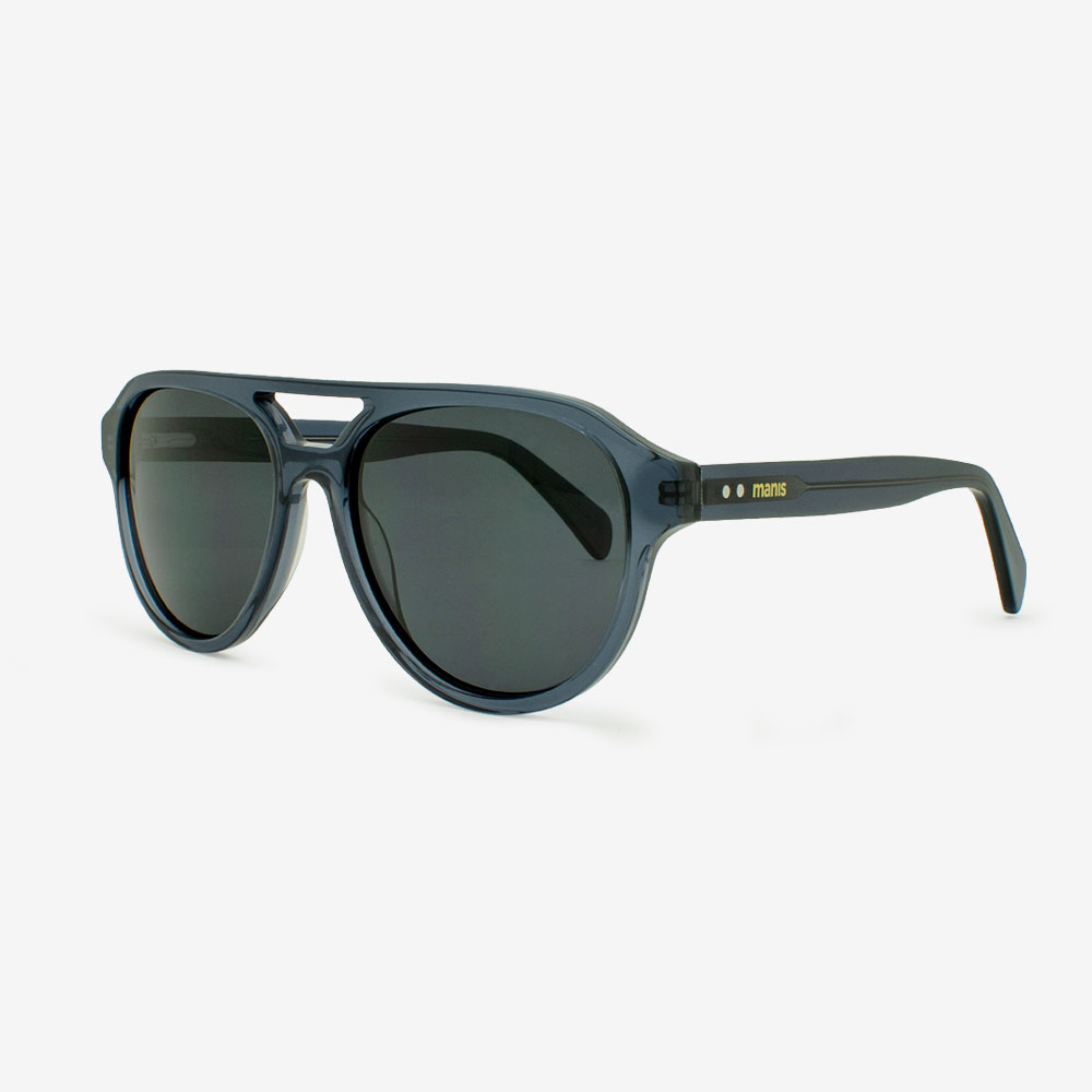 Manis Glacier Blue Steel Angled - Sunglasses