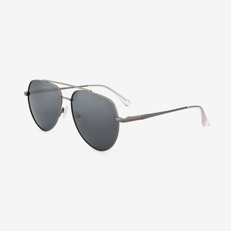 Folsom Titanium Polarized Aviator Sunglasses