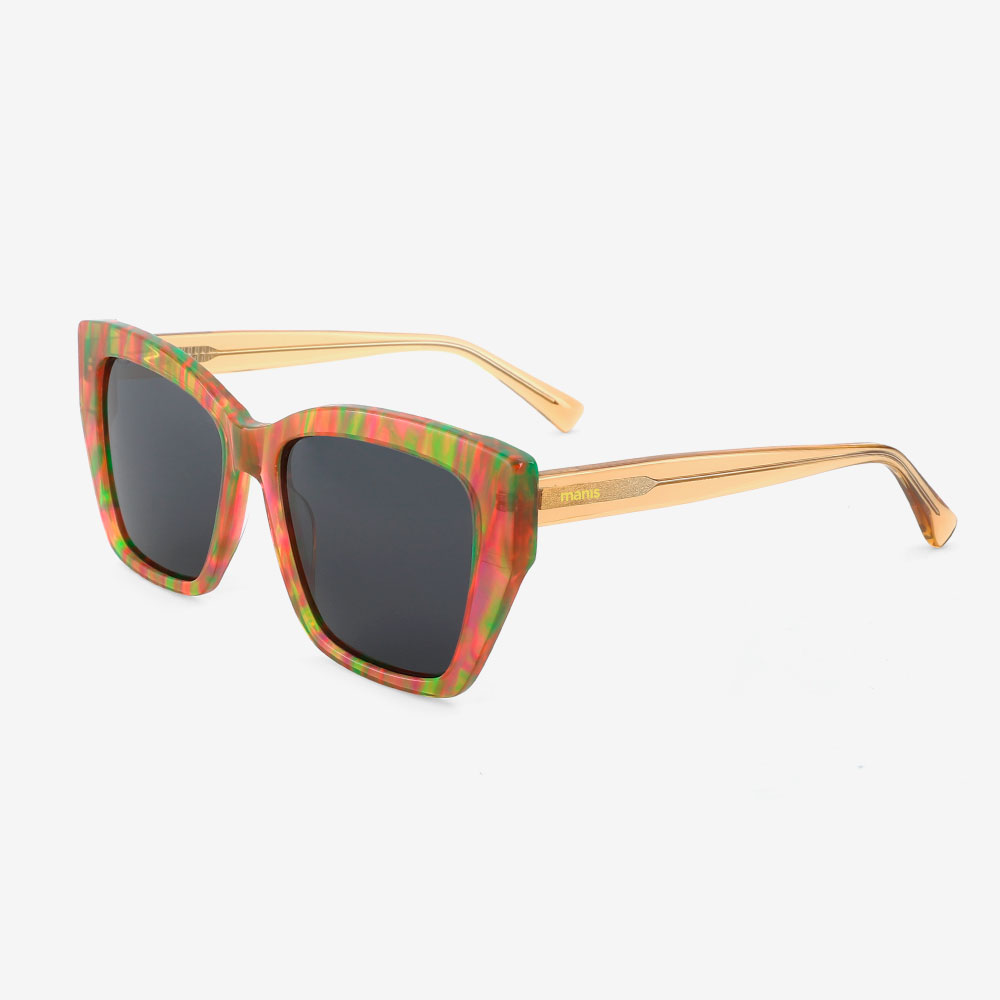 Manis Beverly Fruit Stripe Women's Polarized Sunglasses