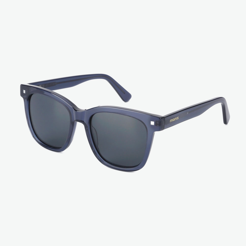 Manis Optics Unisex Sunglasses - Del Mar in Blue Steel