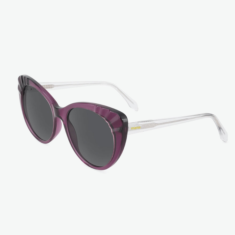 Manis Optics Roslyn Purple Polarized Sunglasses