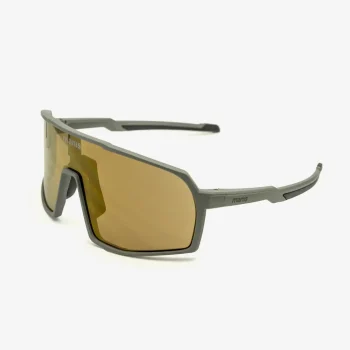 Manis Tokul Mountain Bike eyewear protection - Gray and Black with K Gold MIrrored lens